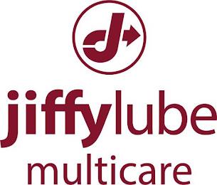 J JIFFY LUBE MULTICARE trademark