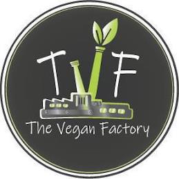 TVF THE VEGAN FACTORY trademark