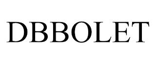 DBBOLET trademark