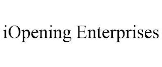 IOPENING ENTERPRISES trademark