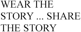 WEAR THE STORY ... SHARE THE STORY trademark