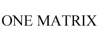 ONE MATRIX trademark