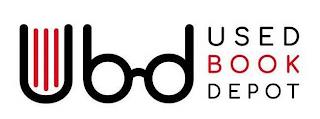 UBD USED BOOK DEPOT trademark