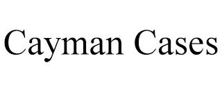 CAYMAN CASES trademark