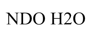 NDO H2O trademark