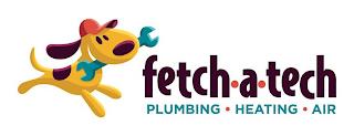 FETCH·A·TECH PLUMBING · HEATING · AIR trademark