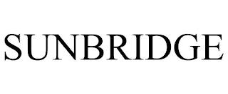 SUNBRIDGE trademark