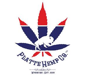 PLATTE HEMP CO. WYOMING· EST. 2018 trademark