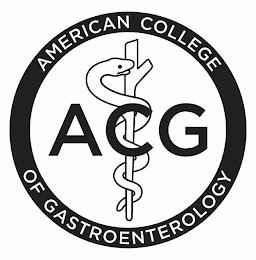 AMERICAN COLLEGE OF GASTROENTEROLOGY ACG trademark