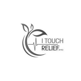 I TOUCH RELIEF BY M.D trademark