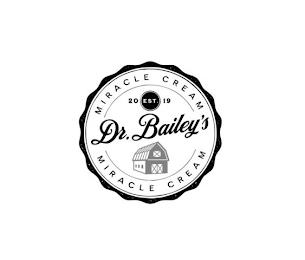 MIRACLE CREAM MIRACLE CREAM DR. BAILEY'S  EST. 20 19 trademark