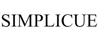 SIMPLICUE trademark