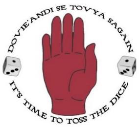 IT'S TIME TO TOSS THE DICE DOVIE'ANDI SE TOVYA SAGAIN trademark