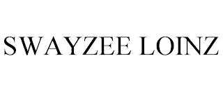 SWAYZEE LOINZ trademark