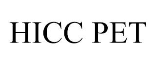 HICC PET trademark