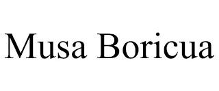 MUSA BORICUA trademark