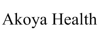 AKOYA HEALTH trademark