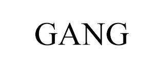 GANG trademark