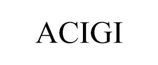 ACIGI trademark