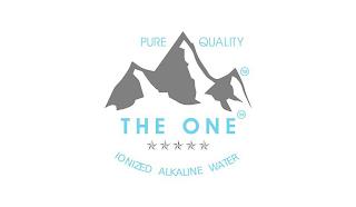 PURE QUALITY THE ONE IONIZED ALKALINE WATER trademark