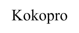 KOKOPRO trademark