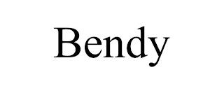 BENDY trademark