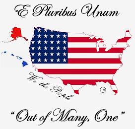 E PLURIBUS UNUM "OUT OF MANY, ONE" WE THE PEOPLE trademark