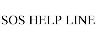 SOS HELP LINE trademark