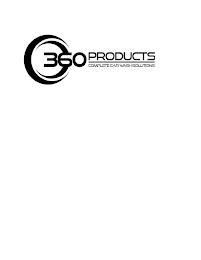 360 PRODUCTS COMPLETE CAR WASH SOLUTIONS trademark