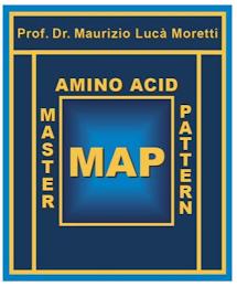 PROF. DR. MAURIZIO LUCÀ MORETTI MASTER AMINO ACID PATTERN MAPMINO ACID PATTERN MAP trademark