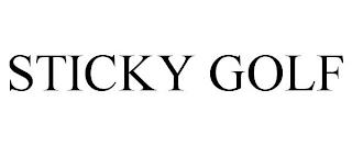 STICKY GOLF trademark