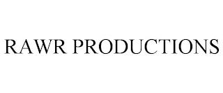 RAWR PRODUCTIONS trademark