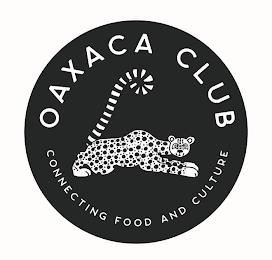 OAXACA CLUB CONNECTING FOOD AND CULTURE trademark