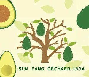 SUN FANG ORCHARD 1934 trademark