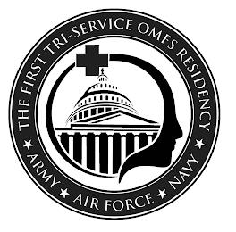 THE FIRST TRI-SERVICE OMFS RESIDENCY AIR FORCE ARMY NAVY trademark