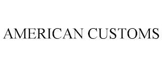 AMERICAN CUSTOMS trademark