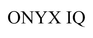 ONYX IQ trademark