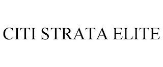 CITI STRATA ELITE trademark