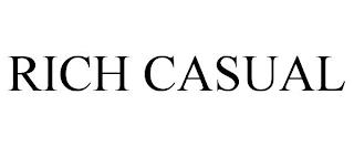 RICH CASUAL trademark