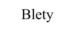 BLETY trademark