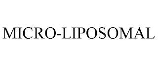 MICRO-LIPOSOMAL trademark