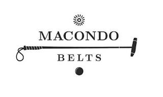 MACONDO BELTS trademark