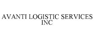 AVANTI LOGISTIC SERVICES INC trademark