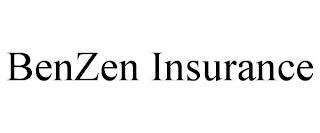 BENZEN INSURANCE trademark