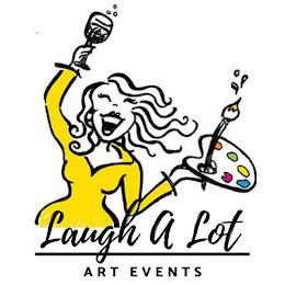 LAUGH A LOT ART EVENTS trademark