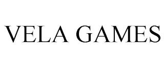 VELA GAMES trademark