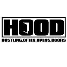 HOOD HUSTLING.OFTEN.OPENS.DOORS trademark