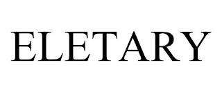 ELETARY trademark