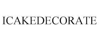 ICAKEDECORATE trademark