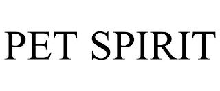 PET SPIRIT trademark